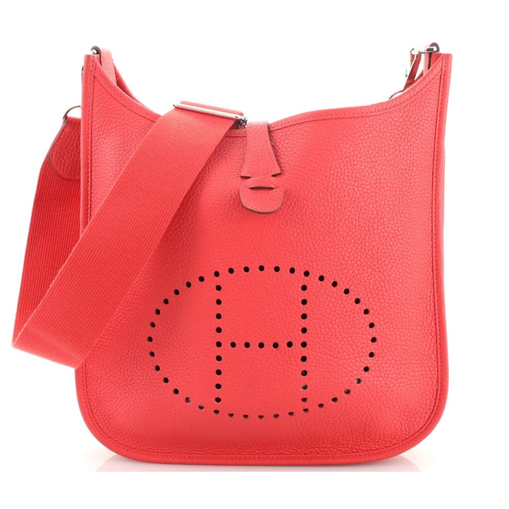 Hermes Evelyne PM in rose Jaipur , carried a handful of times . Mint condition .